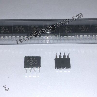 RoHS Compliant PIC12F675-I/P 8 Bit Microcontroller DIP8