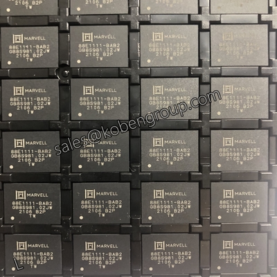 88E1111-B2-BAB2C000 Quad Gigabit Ethernet Transceiver Integrated Circuit IC Chip
