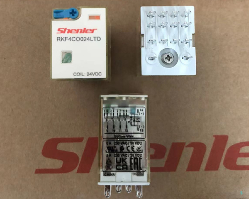 SKF14-E Relay Socket DIN Rail Mounted Waterproof 4CO Relay Module