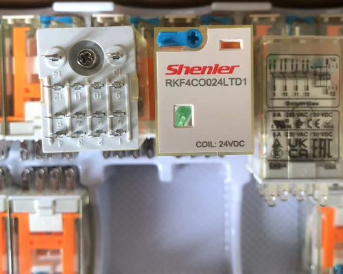 SKF14-E Relay Socket DIN Rail Mounted Waterproof 4CO Relay Module