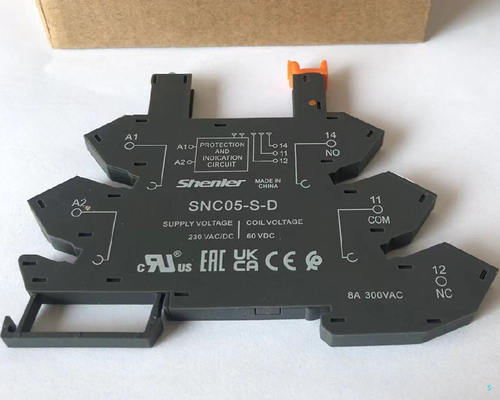 SKF14-E Relay Socket DIN Rail Mounted Waterproof 4CO Relay Module