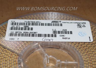 TAJB476K010RNJ Tantalum Electrolytic Capacitor B 476K 47uF 10V 2000pcs Per Reel