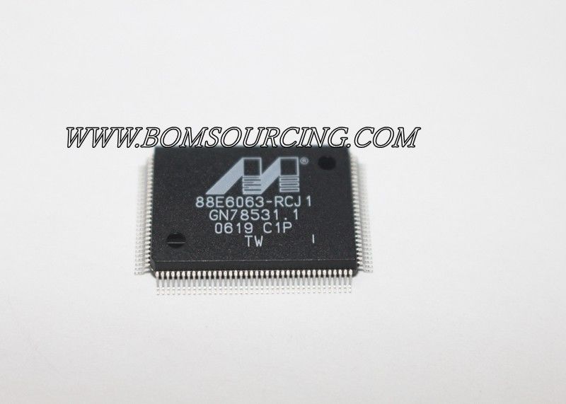 Integrated Circuit Electronic Ic Components 88E6063-C1-RCJ1I000 QFP Package