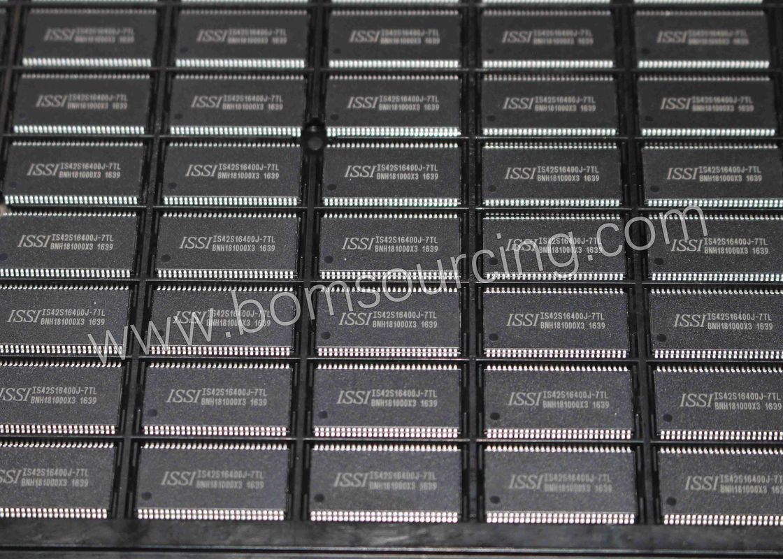 SDRAM Flash Memory IC 64Mb 4M x 16 Parallel 143MHz 5.4ns 54-TSOP II IS42S16400J-7TLI
