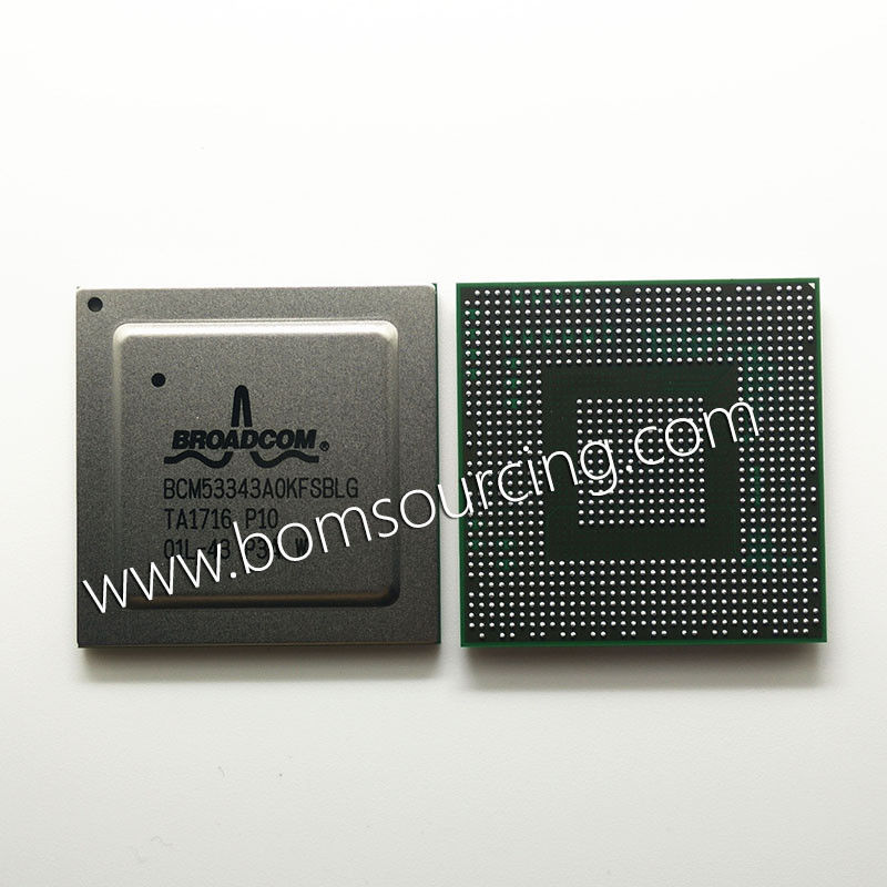 16 Port Integrated Circuit IC Chip GE Switch 4 GE WEBSM MSL 1 BCM53343A0KFSBLG BCM53343A