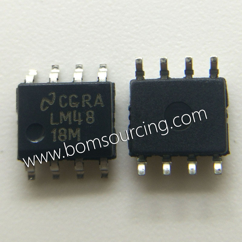 LM4818MX LM4818 8 Pin Ic Chip , Audio Amplifier IC 1 Channel Mono Class AB