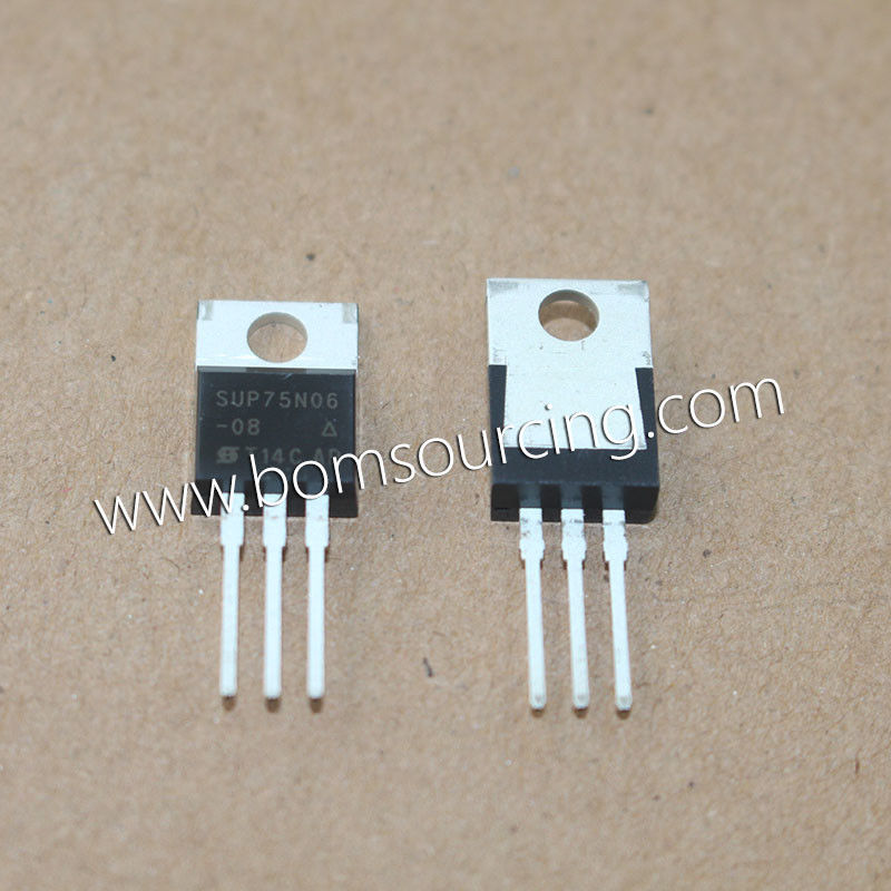 N Channel 60V POWER Mosfet Switching Regulator Ic SUP75N06-08 75A Id ROHS Approval