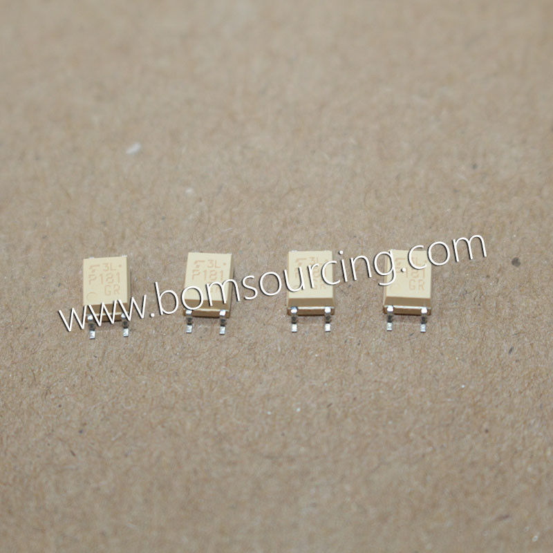 Optoisolator Transistor Integrated Circuit IC Chip Output 3750Vrms 1 Channel 6-MFSOP TLP181GR