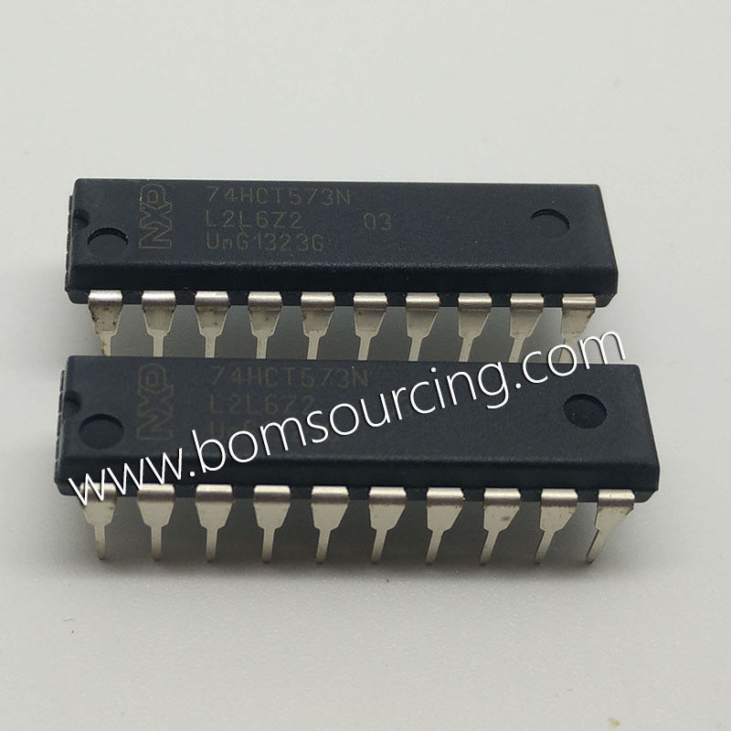 D Type Transparent Latch Integrated Circuit IC Chip 1 Channel Tri - State 20 DIP 74HCT573N