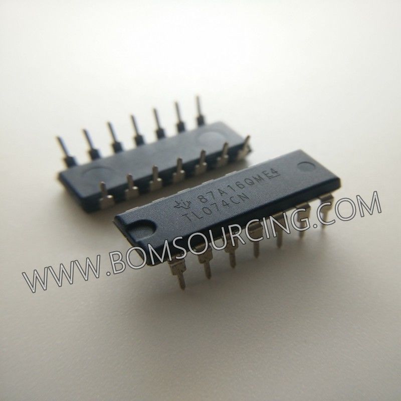 TL074CN TL074 J-FET Amplifier 4 Circuit  14-DIP Electronic components IC