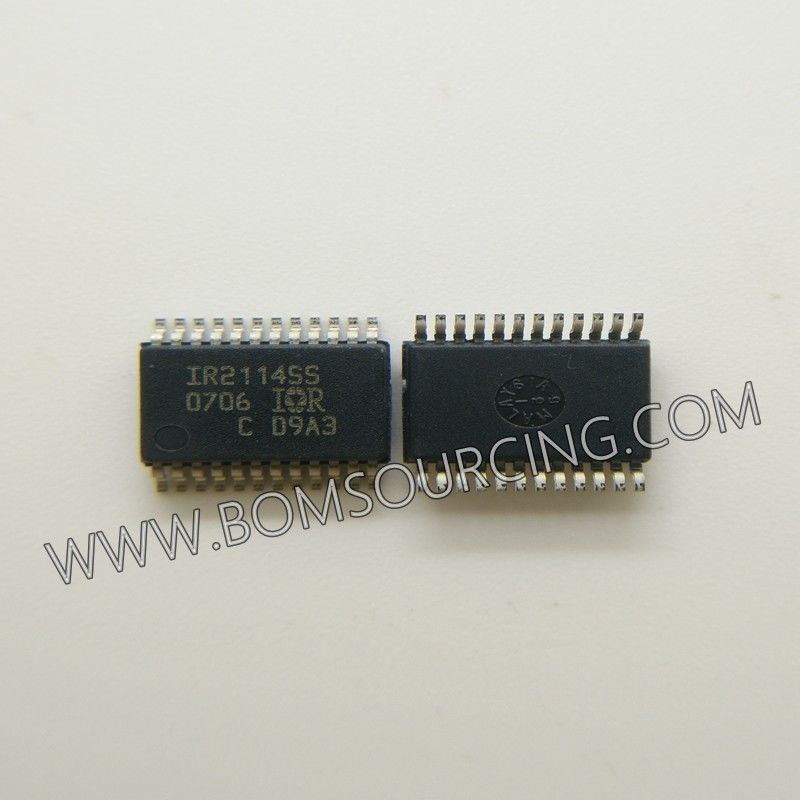 24-SSOP Electronics Integrated Circuits IR2114SS SMD Half Bridge Gate Driver IC Non Inverting