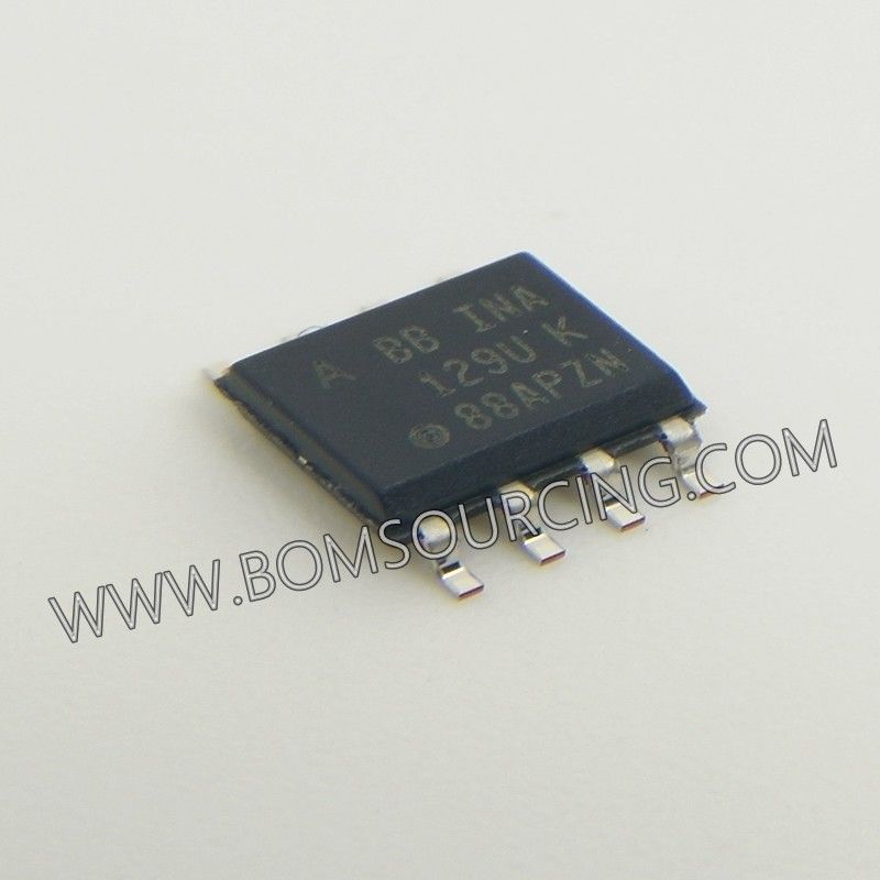 1 Circuit Integrated Circuit IC Chip SMD Instrumentation Amplifier 8-SOIC INA129UA INA129U