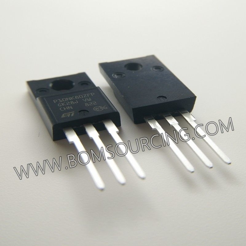 STP10NK80ZFP Integrated Circuit Chip N Channel MOSFET 800V 9A 40W Through Hole TO-220FP