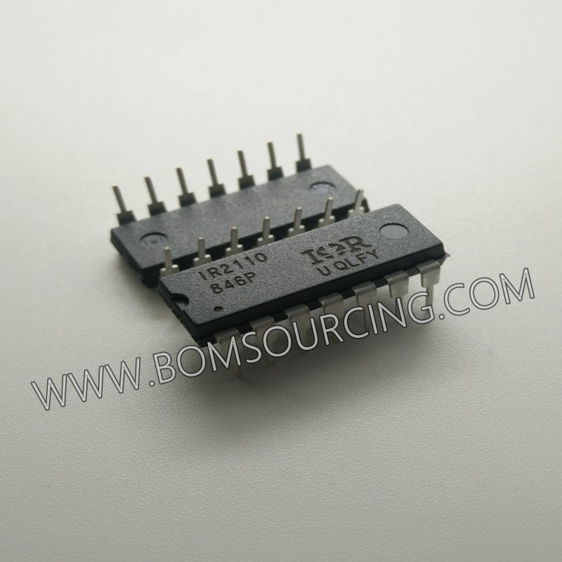 14 DIP Integrated Circuit Chip IR2110PBF IR2110 Half Bridge Gate Driver ...